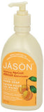 Jason Pure Natural Hand Soap Glowing Apricot, 16 Fluid Ounce
