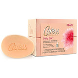 Caress Beauty Bar, Daily Silk 4 oz, 2 Bar