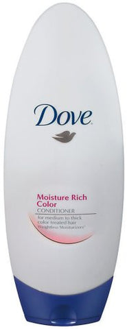 Dove Moisture Rich Color Conditioner, Medium/Thick Hair, 12 Ounce