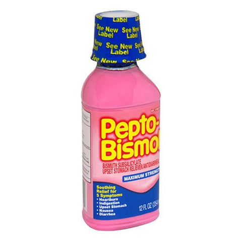 Pepto-Bismol Max Strength Liquid-12oz
