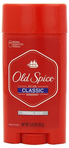 Old Spice Classic Deodorant Stick, Original Scent for Men, 3.25 oz