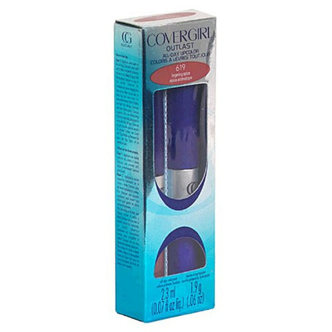 Cover Girl Outlast All Day Lipcolor, 2 Pieces, Lingering Spice 619 - 1 ea