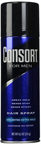 Consort Unscented Extra Hold Aerosol Hairspray - 8.3 oz.