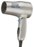 Conair 1875 Watt Compact Folding Handle Styler / Hair Dryer with Dual Voltage; Grey