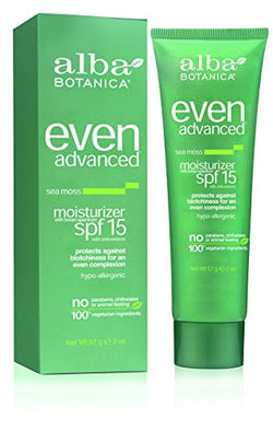 Alba Botanicaâ¢ Even Advanced Natural Moisturizer Sea Moss SPF 15 -- 2 fl oz