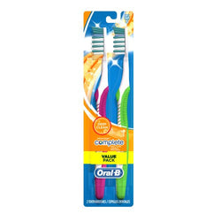 Oral-B Advantage Plus Value Pack! Toothbrush, Soft Regular Head