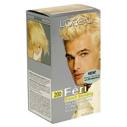 Loreal Feria 1-Step Lightening System for Men #200 Bleach Blonde